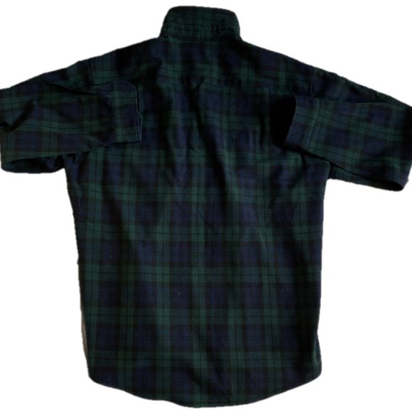 Pendelton Wool Shirt Jacket Large Tartan Men Fireside - Picture 7 of 7